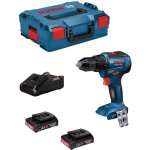Bosch professional ? perceuse visseuse sans fil 18v avec 2 batteries 2. 0ah ? moteur brushless ? couple ...