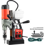 Perceuse magnetique 1200 w perceuse a colonne 13000 n foreuse sur colonne 36 x 28 x 12 cm deux bits pratiques ...