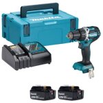 Perceuse makita ddf484rgj 18 v 2x6 0 ah accu.