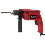 Perceuse  percussion 500w bois metal bton mandrin 13mm rgulateur de vitesse accessoires perage inclus ...