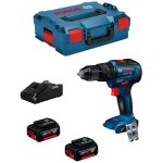 Bosch professional - perceuse visseuse bosch batterie gsb 18v - 55 2x4ah