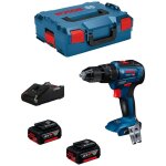 Perceuse � percussion bosch gsb 18v - 55 (2 x 5, 0 ah gal 18v - 40 l - boxx 136)
