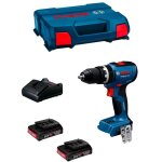 Perceuse � percussion bosch gsb 18v - 65 (2 x 2, 0 ah gal 18v - 20 l - case)