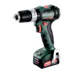Perceuse � percussion metabo - powermaxx bs12 bl - 12v 2x2ah li - power - chargeur sc 30 - metabox 118 ...