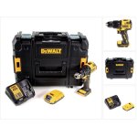 Perceuse  percussion sans fil dewalt dcd 709 d1t 18 v 65 nm + 1 batterie 2, 0 ah + chargeur dans un ...