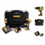 Perceuse  percussion sans fil dewalt dcd 709 m1t 18 v 65 nm + 1 batterie 4, 0 ah + chargeur dans un ...