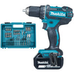 Perceuse - visseuse 18v + 2 batteries 3ah + chargeur + coffret avec accessoires makita ddf482rfx1 Perceuse - visseuse 18v + 2 batteries 3ah + chargeur + coffret avec accessoires makita ddf482rfx1