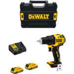 Perceuse - visseuse sans fil dcd708d2t 18 v, 2x 2, 0 ah et chargeur en tstak - dewalt