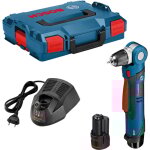 Perceuse visseuse d'angle bosch gwb12v - 10 - 2 batterie 2. 0ah 12v, chargeur, coffret l - boxx - 0601390908 ...