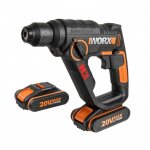 Perceuse, visseuse, marteau pneumatique 2 batteries 20v / 2ah worx wx390. 1