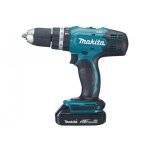 Perceuse visseuse � percussion 18v 3. 0ah x 2 li - ion 2 vitesses makita dhp453sfe