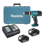 Perceuse visseuse à percussion 18v 3. 0ah x 2 li - ion 2 vitesses makita dhp453sfe Perceuse visseuse à percussion 18v 3. 0ah x 2 li - ion 2 vitesses makita dhp453sfe