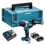 Perceuse visseuse à percussion makita dhp486rtj 18v - 2 batteries li - ion 5 ah + chargeur rapide + makpac ... Perceuse visseuse à percussion makita dhp486rtj 18v - 2 batteries li - ion 5 ah + chargeur rapide + makpac ...