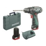 Metabo - perceuse visseuse à percussion powermaxx sb basic 12v 2x2ah li - power 34nm avec mallette de ... Metabo - perceuse visseuse à percussion powermaxx sb basic 12v 2x2ah li - power 34nm avec mallette de ...