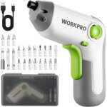 Perceuse visseuse sans fil 6nm 3, 6v, visseuse devisseuse excentrique avec 21 embouts, barre d'extension, ...