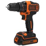 Perceuse - visseuse sans fil black&decker bdcdd186b - qw 18 v 2x1 5 ah accu.