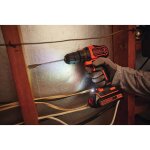 Perceuse - visseuse sans fil black&decker bdcdd186b - qw 18 v 2x1 5 ah accu.