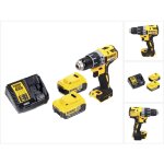 Perceuse - visseuse sans fil dewalt dcd 791 m2 18 v 70 nm brushless + 2 batteries 4, 0 ah + chargeur