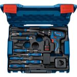 Perceuse - visseuse sans fil gsr 12v - 15 professional 2x 2, 0 ah + chargeur + outillage � main bosch ...