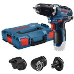 Perceuse - visseuse sans fil gsr 12v - 35 fc bosch sans batterie / chargeur avec 4 embouts dans l - boxx ...