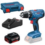 Perceuse - visseuse sans fil gsr 18v - 21 bosch / 1x batterie 4, 0 ah + chargeur en l - case