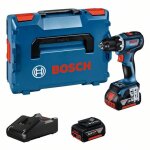 Perceuse - visseuse sans fil gsr 18v - 90 c bosch, 2x 5. 0ah, chargeur en l - boxx
