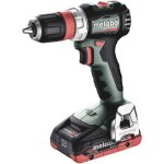 Perceuse - visseuse sans fil metabo bs 18 l bl q 613156800 18 v 4 ah li - ion + 2 batteries, brushless, ...
