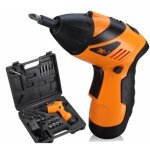 Perceuse visseuse sans fil tournevis lectrique, 45 accessoires avec poigne rglable 4. 8v tournevis ...