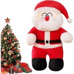 P�re no�l en peluche (g�n�rique) d�coration de no�l en peluche douce ? pour les f�tes, les vacances, ...