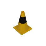 Cone jaune / noir 30 cm 1189 - 30 ri8962