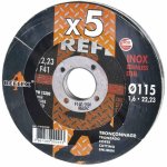 Disques fer fins  trononner  115 mm