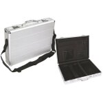 Velleman - perel mallette pour ordinateur portable, bandoulière, verrouillage par clé, 2 clés, aluminium, ... Velleman - perel mallette pour ordinateur portable, bandoulière, verrouillage par clé, 2 clés, aluminium, ...