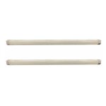 Pack perel 2x n�on de remplacement 15 w pour gik09n gik11 tube destructeur
