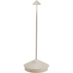 Zafferano - pina pro sabbia lampe de table led rechargeable et dimmable sans fil