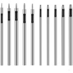Perforateur cuir 10 pi�ces emporte pi�ce � frapper pointeau a frapper emporte piece cuir papier joint ...