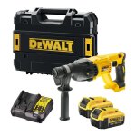 Perforateur sds - plus 2, 6j 18v dewalt dch133m2k - fr avec coffret et 2 batteries 4, 0 ah Perforateur sds - plus 2, 6j 18v dewalt dch133m2k - fr avec coffret et 2 batteries 4, 0 ah