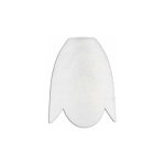 Petit abat - jour en verre monica 9x7, 5cm ouverture 3cm