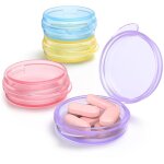 Petit pilulier (lot de 4), pilulier de voyage, pilulier journalier portable, mini bo�te de rangement ...