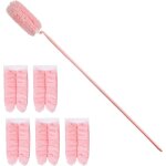 Petit plumeau d�poussi�rant avec manche pliable t�te