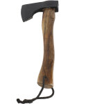 Petite hachette � manche en bois, l�g�re et polyvalente, portable, pour couper et fendre du bois en camping ...