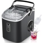 Petite machine � gla�ons, 9 gla�ons pr�ts en 6 minutes, 12 kg / jour, autonettoyante, avec poign�e de ...