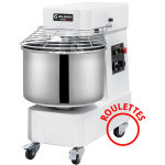 P�trin � p�te 30 litres sur roulettes 2 vitesses avec t�te et cuve fixe (230v) premium - goldinox