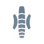 Autocollants r�fl�chissants pour vertex - a010ma00 - gris clair - taille unique - petzl