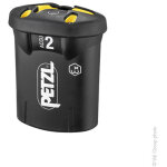 Petzl ? batterie rechargeable accu 2 duo z1 ? 6. 4 ah 6400 mah ? 23. 68 wh ? �tanch�it� ip67 ? connexion ...