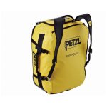 Petzl - sac de transport duffel 65 litres - jaune / noir - s045aa00