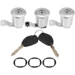 Pour peugeot partner ensemble de serrure de porte de voiture en m�tal 252522 9170. g3 9170. cw ensemble ...