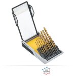 Peugeot psp - coffret de 19 forets m�tal hss usage intensif