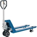 Pfaff - gabelhubwagen gabel - l. 1150mm trgf. 2500kg sta himmelblau vollgummi / pur