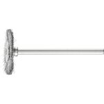 Pferd - mini brosse ronde rbu 2202 / 3 st 0, 10 d22xl2xl6 mm ( 4000840568 )