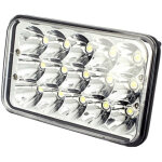 Phare additionnel h4 pour voiture tout - terrain 15 led feux de croisement ip67